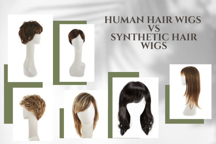 Difference between human hair wigs and synthetic hair wigs HappieHair